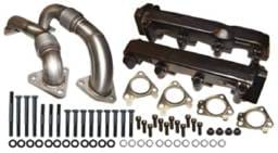 ATS Diesel ATS Pulse Flow Exhaust Manifold Kit Fits 2001-2004 6.6L Duramax - 204-900-4248
