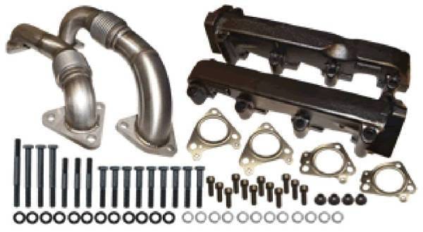 ATS Diesel ATS Pulse Flow Exhaust Manifold Kit Fits 2001-2004 6.6L Duramax - 204-900-4248