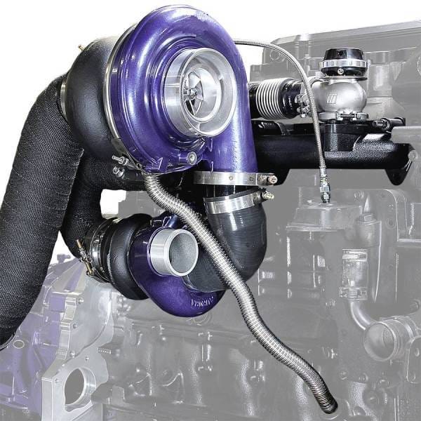 ATS Diesel ATS Aurora 4000/7500 Compound Turbo System Fits 2003-2007 5.9L Cummins - 202-A47-2272 thumbnail 3