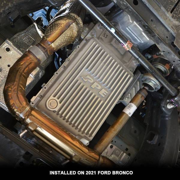 PPE Power 10R80 Shallow Transmission Pan - Ford 2017-2025 - Raw - 328053200 thumbnail 2
