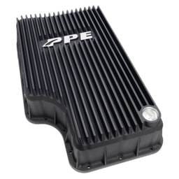 PPE Power 6R140 Transmission Pan - Ford 6.7L Powerstroke 2011-2019 - Black - 328052020