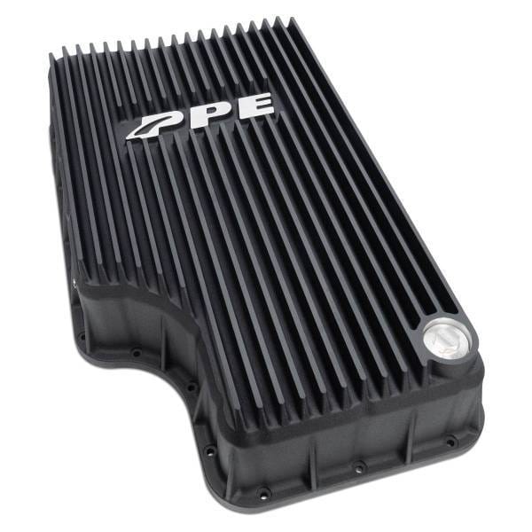 PPE Power 6R140 Transmission Pan - Ford 6.7L Powerstroke 2011-2019 - Black - 328052020