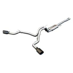 PPE Power Exhaust CAT-Back - Ford F150 2015-2020 - Polished Tube Black Tips - 317043020