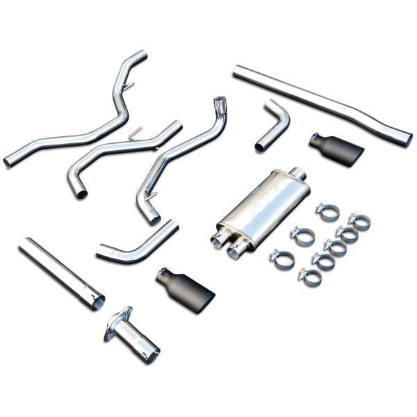 PPE Power Exhaust CAT-Back - Ford F150 2015-2020 - Polished Tube Black Tips - 317043020 thumbnail 2