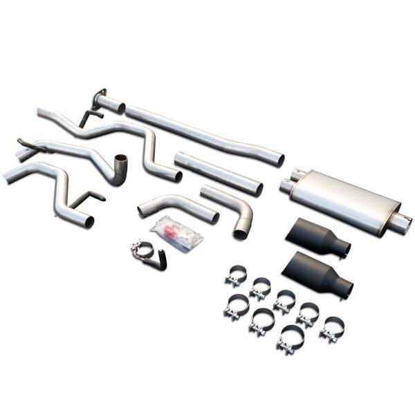 PPE Power Exhaust CAT-Back - Ford F150 2015-2020 - Raw Tube Black Tips - 317040020 thumbnail 2