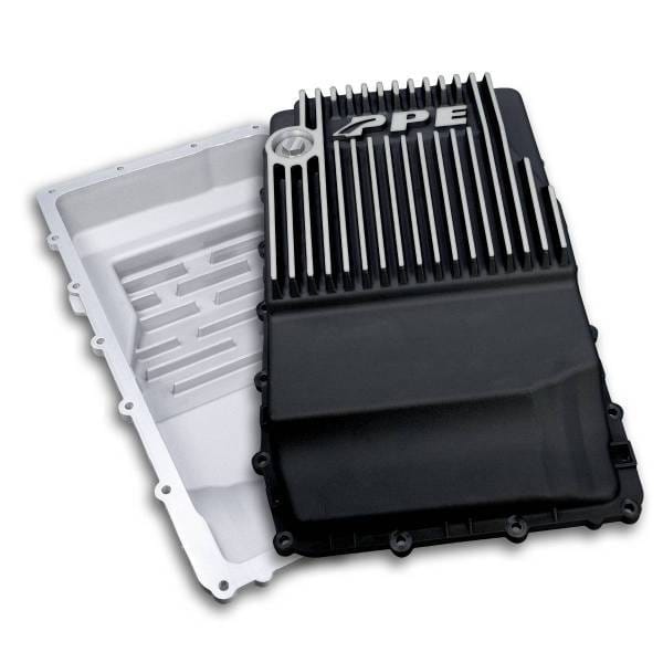PPE Power 10R80/60 Deep Transmission Pan - Ford F150/Bronco 2017-2025 - Brushed - 328053610 thumbnail 2