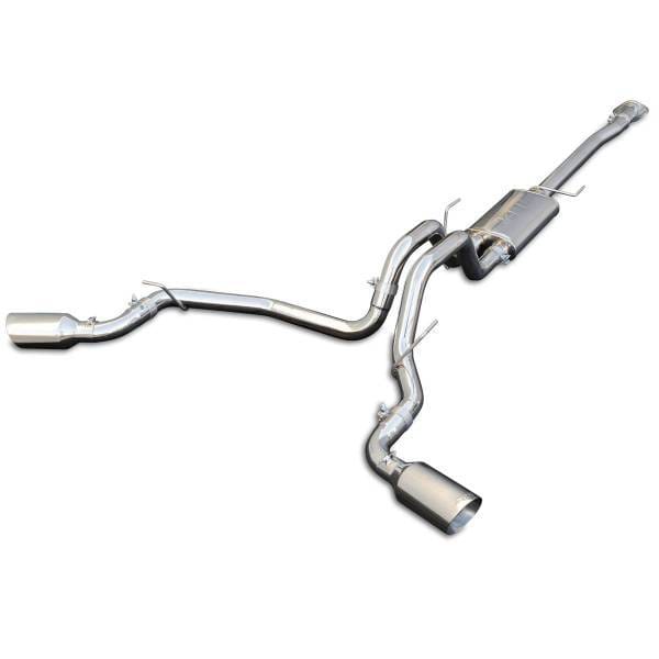 PPE Power Exhaust System Cat-Back - Ford F150 2009-2014 - Raw Tube Polished Tips - 317030030