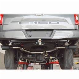 PPE Power Exhaust System Cat-Back - Ford F150 2009-2014 - Raw Tube Black Tips - 317030020