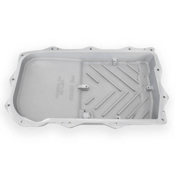 PPE Power 850RE Transmission Pan - Heavy-Duty Cast Aluminum - Jeep 3.6L Gas JL/JT Wrangler 2018-2025 - Brushed - 228153510 thumbnail 5