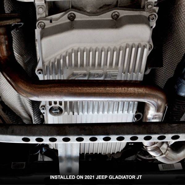 PPE Power 850RE Transmission Pan - Heavy-Duty Cast Aluminum - Jeep 3.6L Gas JL/JT Wrangler 2018-2025 - Brushed - 228153510 thumbnail 6