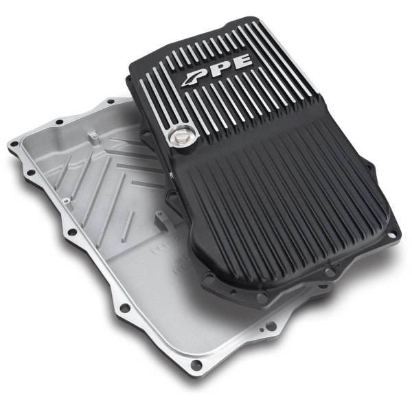 PPE Power 850RE Transmission Pan - Heavy-Duty Cast Aluminum - Jeep 2.0/3.0L JL/JT Wrangler 2018-2025 - Brushed - 228153410