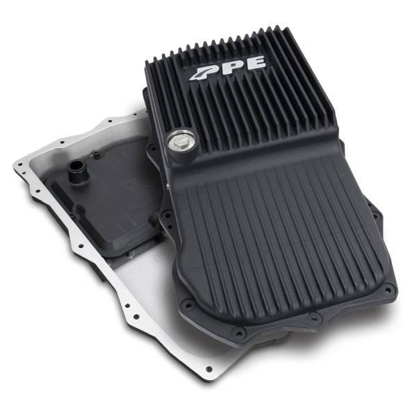 PPE Power 850RE Transmission Pan -  Heavy-Duty Cast Aluminum -Jeep Wrangler JL/JT - Black - 228153020