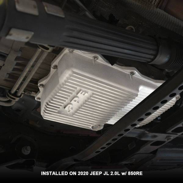 PPE Power 850RE Transmission Pan -  Heavy-Duty Cast Aluminum -Jeep Wrangler JL/JT - Brushed - 228153010 thumbnail 3