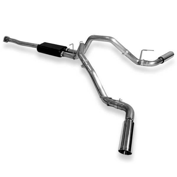 PPE Power Exhaust CAT-Back 3" Tubing Kit Raw w/Black Tips - RAM 5.7L 2019-2024 - 217050020