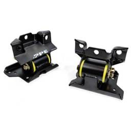 PPE Power Engine Mount Kit - 60 Hardness Yellow - GM 6.6L Duramax 2500/3500 HD 2001-2010 - 168030160