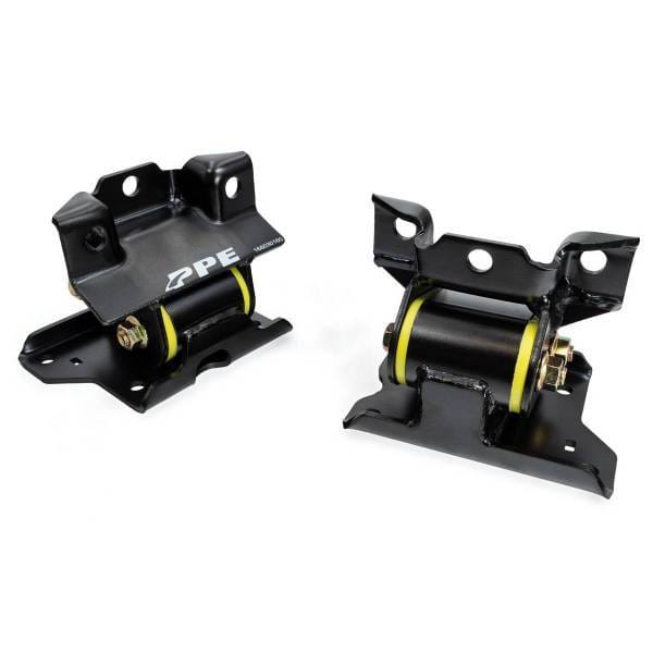 PPE Power Engine Mount Kit - 60 Hardness Yellow - GM 6.6L Duramax 2500/3500 HD 2001-2010 - 168030160