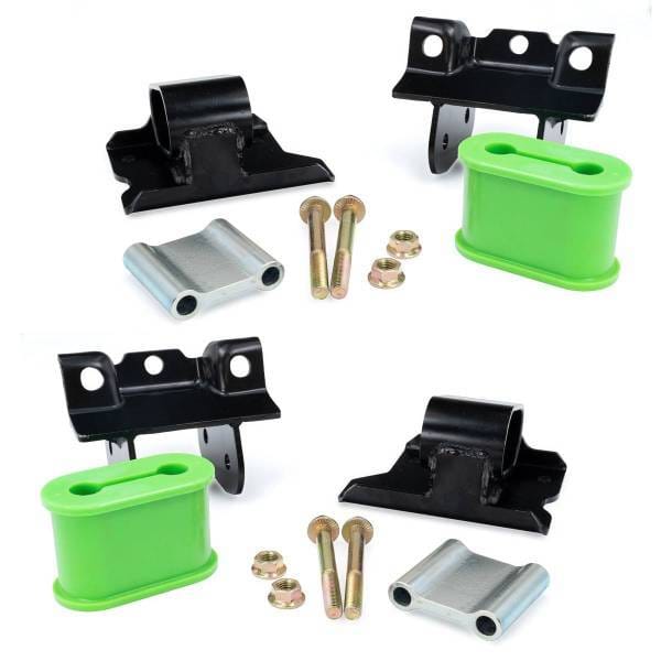 PPE Power Engine Mount Kit - 50 Hardness Green - GM 6.6L Duramax 2500/3500 HD 2001-2010 - 168030150 thumbnail 2