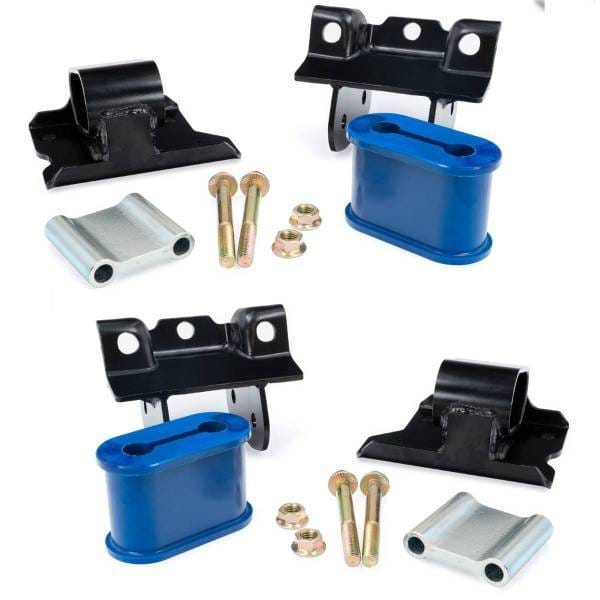 PPE Power Engine Mount Kit - 40 Hardness Blue - GM 6.6L Duramax 2500/3500 HD 2001-2010 - 168030140 thumbnail 2