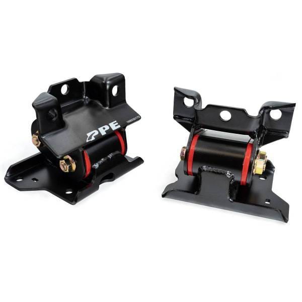 PPE Power Engine Mount Kit - 70 Hardness Red - GM 6.6L Duramax 2500/3500 HD 2001-2010 - 168030170