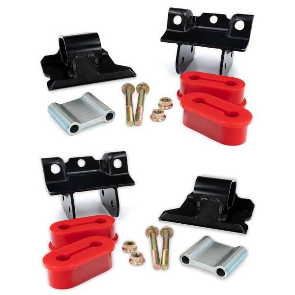 PPE Power Engine Mount Kit - 70 Hardness Red - GM 6.6L Duramax 2500/3500 HD 2001-2010 - 168030170 thumbnail 2