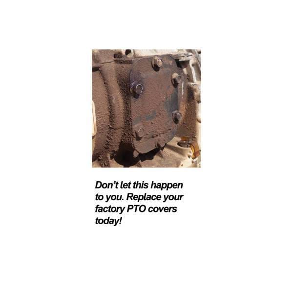 PPE Power PTO Side Cover - 1 Cvr 1 Gsk 6 bolts - Raw - 128060100 thumbnail 4