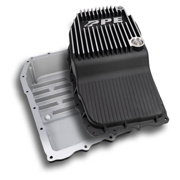 PPE Power 8L90 Deep Transmission Pan - GM 2013-2018 - Brushed - 128051710