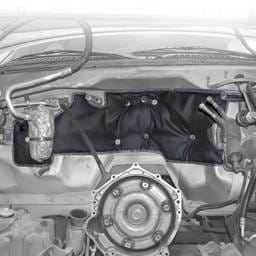PPE Power Heat / Sound Insulator Firewall - 2001-2007 GM 6.6L Duramax - Silver - 149000135