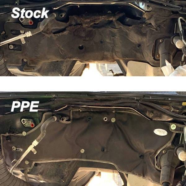 PPE Power Heat / Sound Insulator Firewall - 2001-2007 GM 6.6L Duramax - Silver - 149000135 thumbnail 2