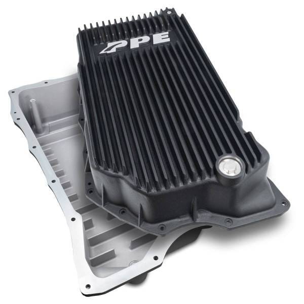 PPE Power 10L1000 Deep Transmission Pan - GM 6.6L Duramax Allison L5P 2020-2025 - Black - 128051420