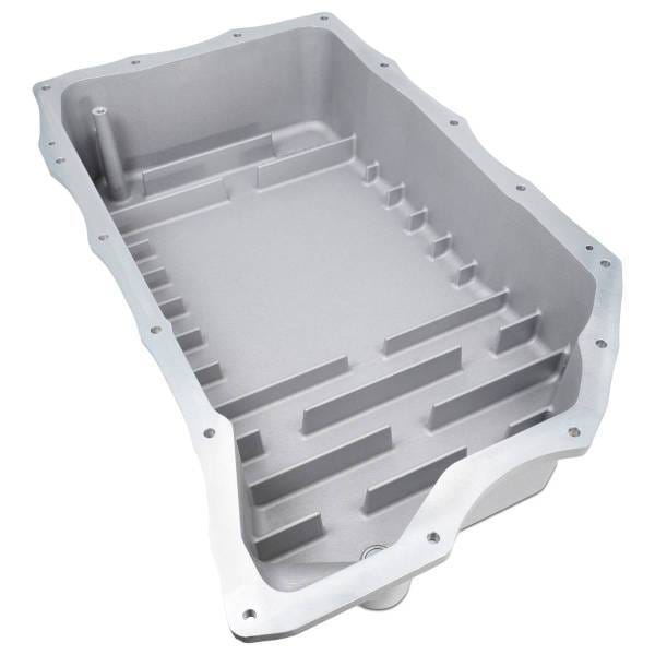 PPE Power 10L1000 Deep Transmission Pan - GM 6.6L Duramax Allison L5P 2020-2025 - Brushed - 128051410 thumbnail 2