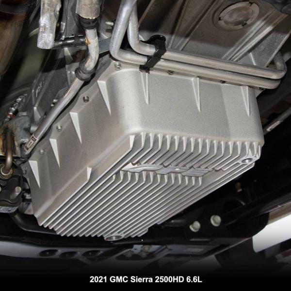 PPE Power 10L1000 Deep Transmission Pan - GM 6.6L Duramax Allison L5P 2020-2025 - Brushed - 128051410 thumbnail 4