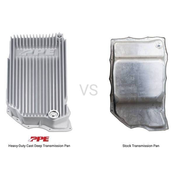 PPE Power 10L1000 Deep Transmission Pan - GM 6.6L Duramax Allison L5P 2020-2025 - Raw - 128051400 thumbnail 7