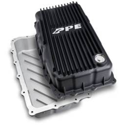 PPE Power 10L80 Deep Transmission Pan - GM 1500 3.0L Duramax 2020-2025 - Black - 128051120
