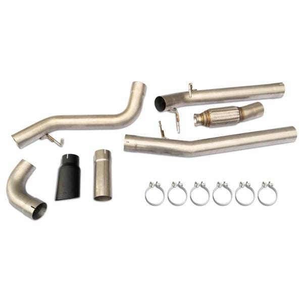 PPE Power Exh Kit 4" DPF-Back Single Tip - GM 3.0L Duramax 2020-2022 - Raw/Polish - 117050030 thumbnail 2