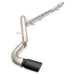 PPE Power Exh Kit 4" DPF-Back Single Tip - GM 3.0L Duramax 2020-2022 - Raw/Blk - 117050020