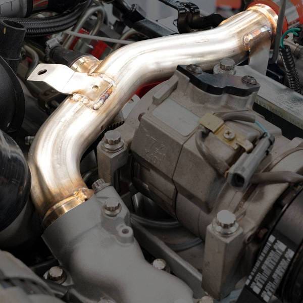 PPE Power Engine Coolant Return Pipe 2004.5-05 LLY 304SS Polished  - 119001130 thumbnail 3