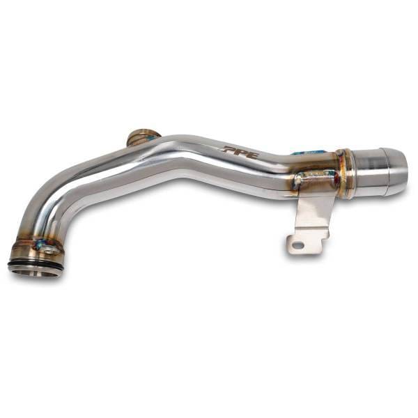 PPE Power Engine Coolant Return Pipe 2001-04 LB7 304SS Polished  - 119001030 thumbnail 2