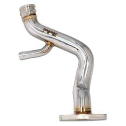 PPE Power Coolant Bypass Tube - Water Pump to Thermostat Housing GM 6.6L 2006-2010 LBZ LMM - Polished - 119000730