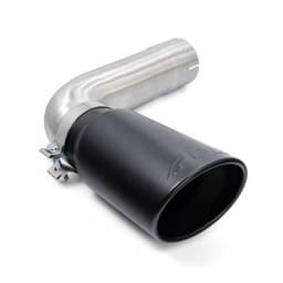 PPE Power Exhaust Tip SS 4" ID w/ 4" pipe - GM 6.6L Duramax 2020-2023 - Black - 117020220