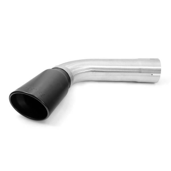 PPE Power Exhaust Tip SS 4" ID w/ 4" pipe - GM 6.6L Duramax 2020-2023 - Black - 117020220 thumbnail 3