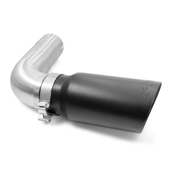 PPE Power Exhaust Tip SS 4" ID w/ 4" pipe - GM 6.6L Duramax 2020-2023 - Black - 117020220 thumbnail 4