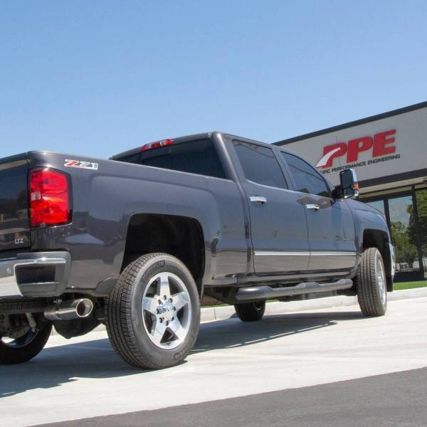 PPE Power Exhaust Tip SS 4" ID w/ 4" pipe - GM 6.6L Duramax 2014-2019 - Black - 117020120 thumbnail 3