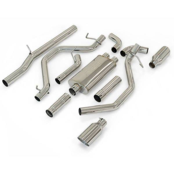 PPE Power Exhaust System Cat-Back 2.5" w/tips Pol/Blk - GM 5.3L 2009-2013 - 117033020 thumbnail 6