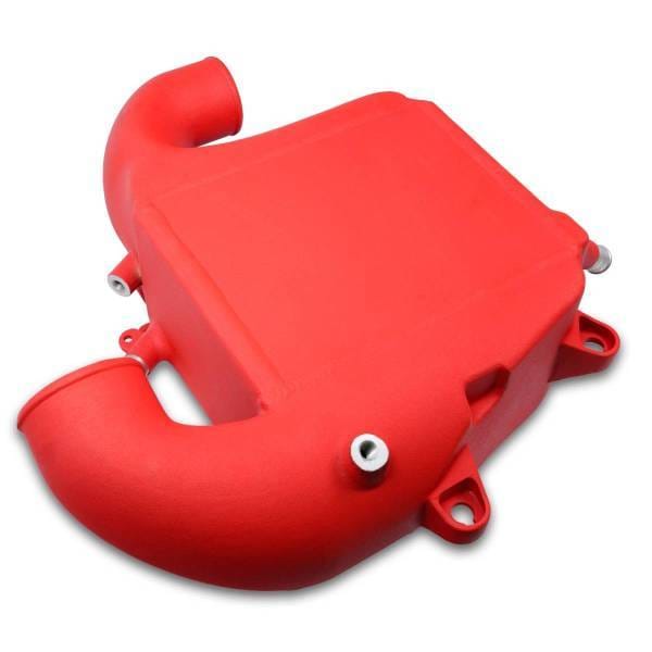 PPE Power Intercooler Kit - Air to Water - GM 3.0L Duramax 2020-2025 LM2 LZ0 - Red / Brushed Fins - 115030012 thumbnail 4