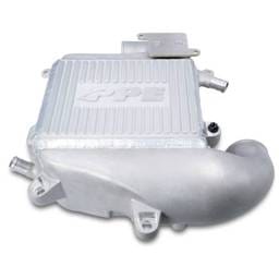 PPE Power Intercooler Kit - Air to Water - GM 3.0L Duramax 2020-2025 LM2 LZ0 - Raw / Brushed Fins - 115030000
