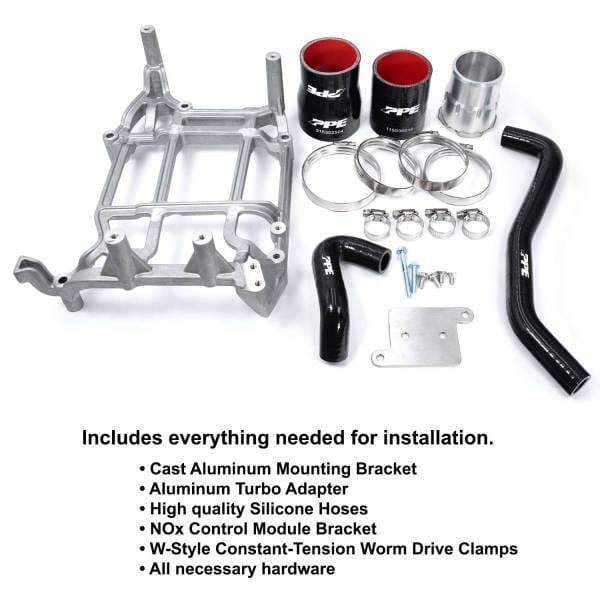 PPE Power Intercooler Kit - Air to Water - GM 3.0L Duramax 2020-2025 LM2 LZ0 - Raw / Brushed Fins - 115030000 thumbnail 8