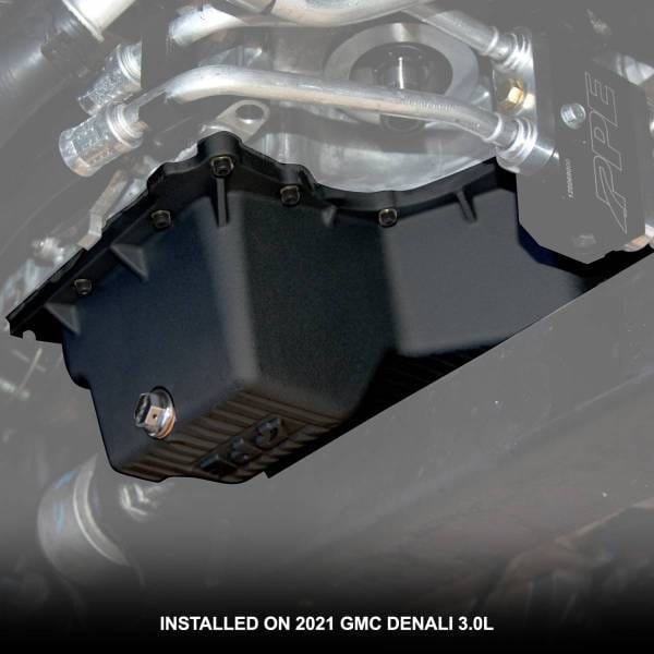 PPE Power Deep Engine Oil Pan - GM 3.0L Duramax 2020-2025 - Black - 114054020 thumbnail 4
