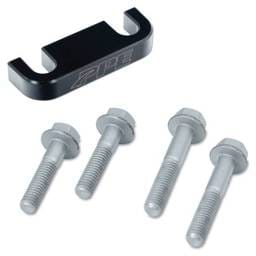 PPE Power Fuel Filter Mount Spacer Kit - GM 6.6L Duramax 2001-2010 - Black - 113059320