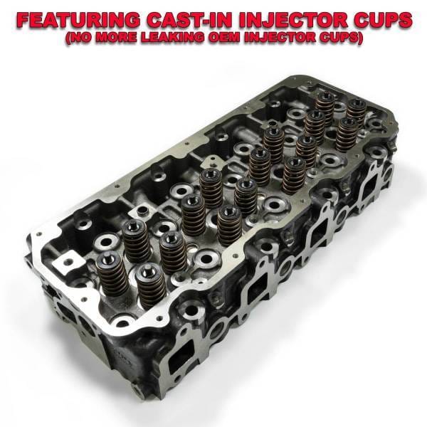 PPE Power Cylinder Head (One) Cast Iron - GM 6.6L Duramax 2001-2004 LB7 - 110100101