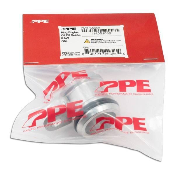 PPE Power Engine Oil Fill Delete Plug - Raw - 114051086 thumbnail 3